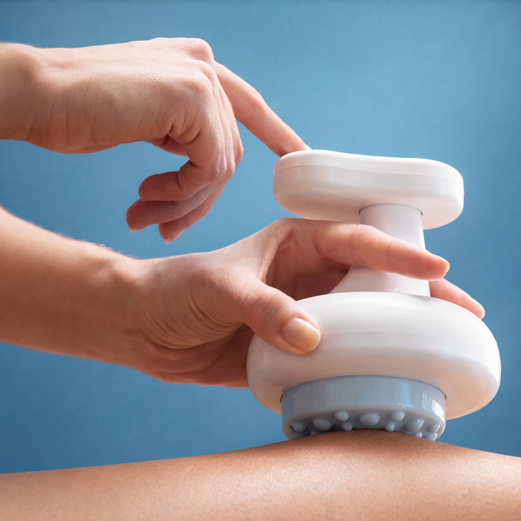 Massaggiatore Anticellulite Ricaricabile con Aspirazione e Calore