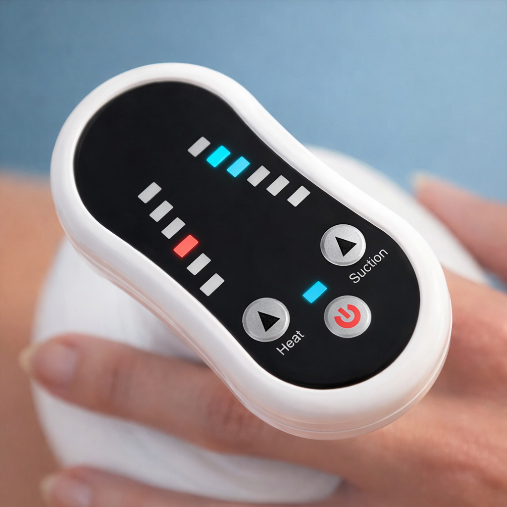 Massaggiatore Anticellulite Ricaricabile con Aspirazione e Calore