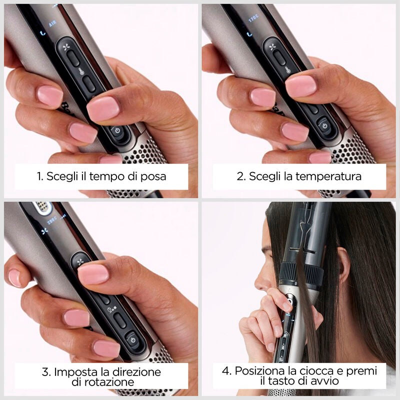 Asciugacapelli Modellatore Automatico